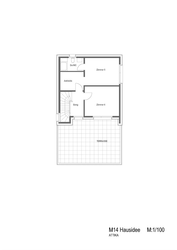 Einfamilienhaus M14 - Attika