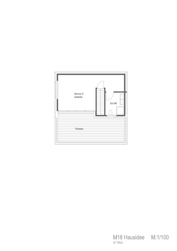 Einfamilienhaus M18 - Attika
